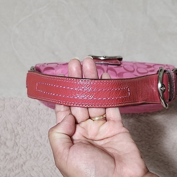 Coach Authentic Y2K Pink Hobo Shoulder Bag - Picture 7 of 14